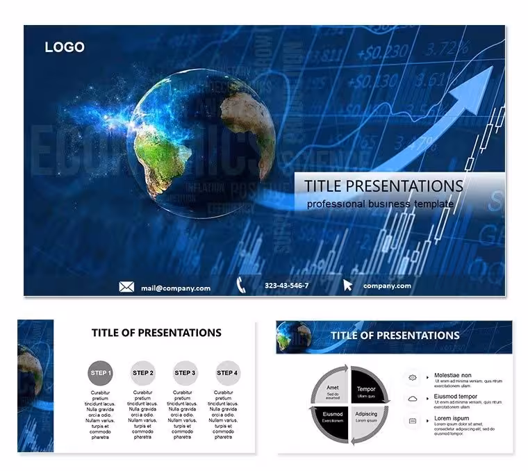 World Economy Keynote Template: Mapping Global Financial Narratives