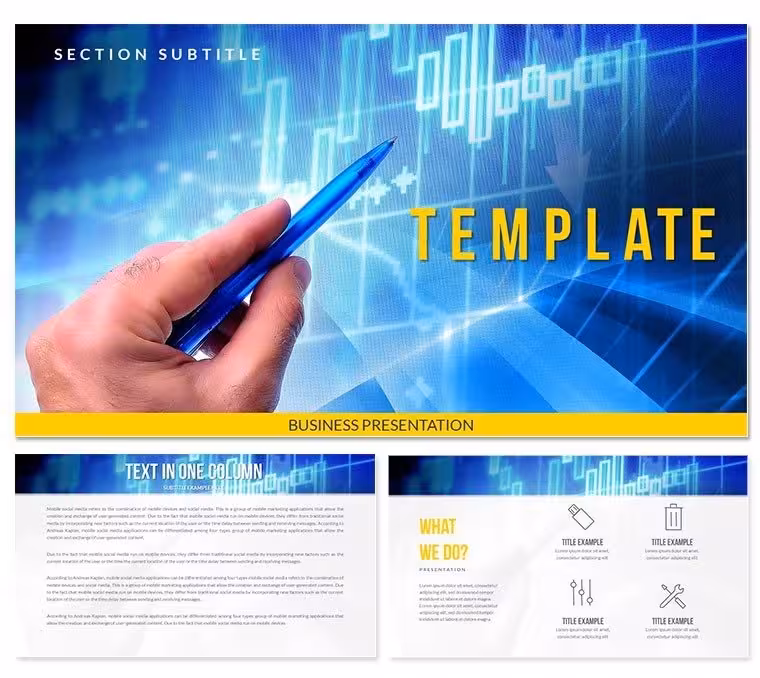 Analyze Balance Sheet Keynote Templates Presentation