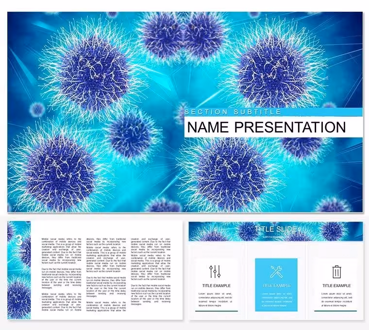 Deadly Virus Keynote template - Themes