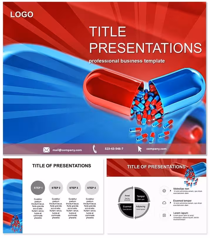Pharmacy and Tablets Keynote Template: Clarity in Every Dose