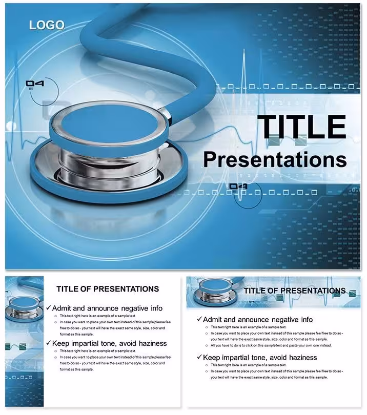 Phonendoscope Keynote Template: Crafting Compelling Medical Narratives