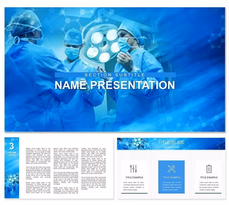 Operating Theater Keynote template