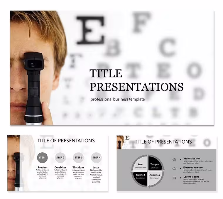 Sight Testing Keynote templates