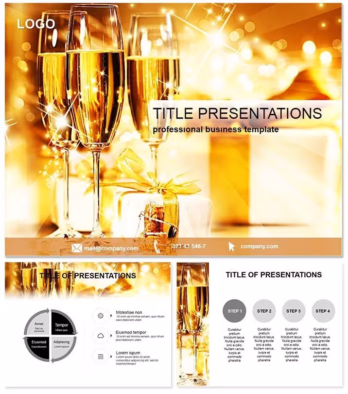 Vibrant Celebration PowerPoint Template