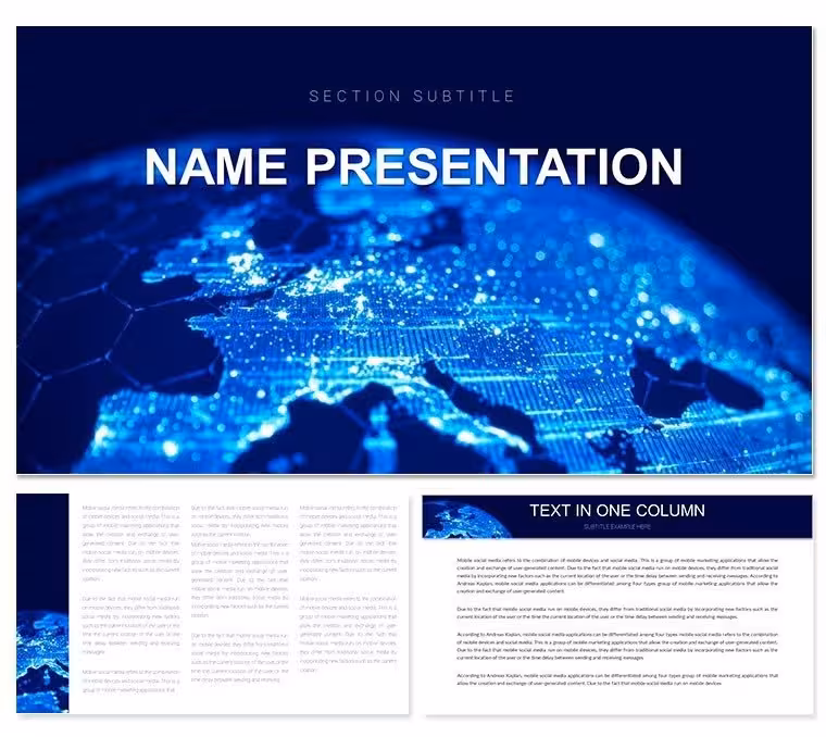 World Information: Global Keynote Template