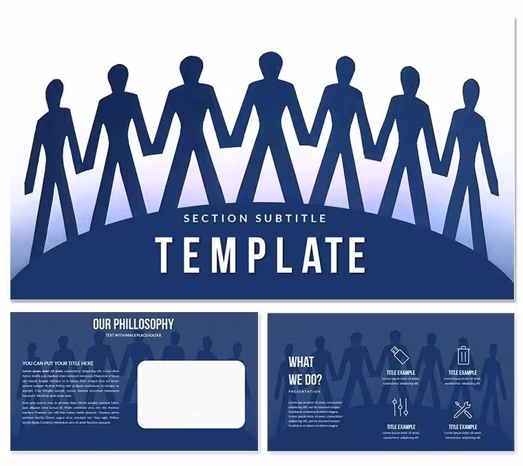 Community Survey Keynote Themes - Presentation Template