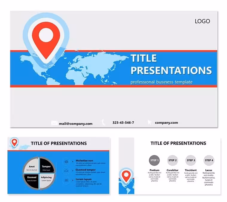 Place Delivery PowerPoint Template: Navigate Logistics with Clarity