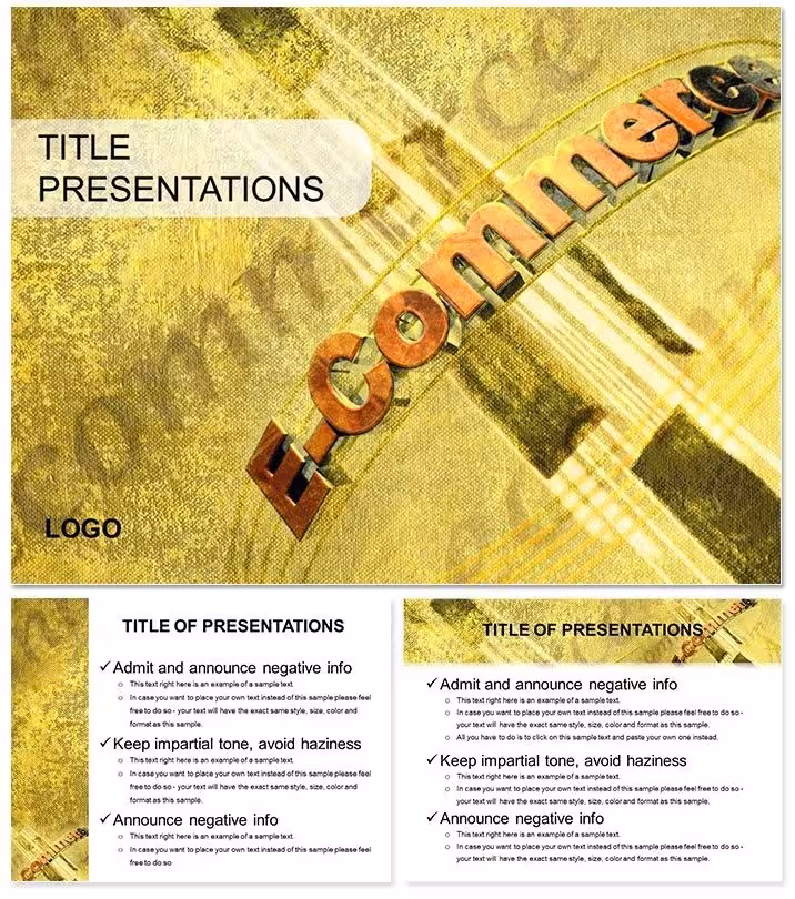 E-Commerce Keynote Template: Blueprint Your Digital Marketplace