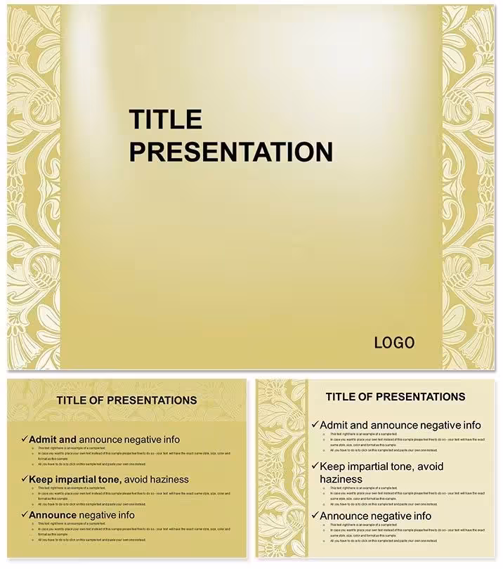 Shelf Ornament PowerPoint Templates