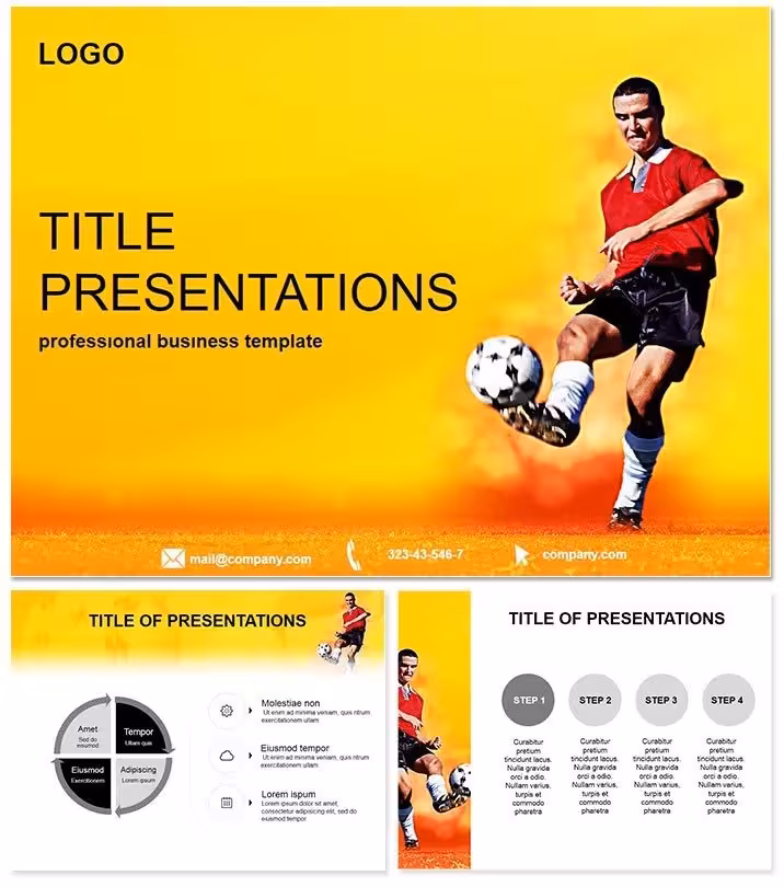 Soccer Player PowerPoint Presentation Pack
