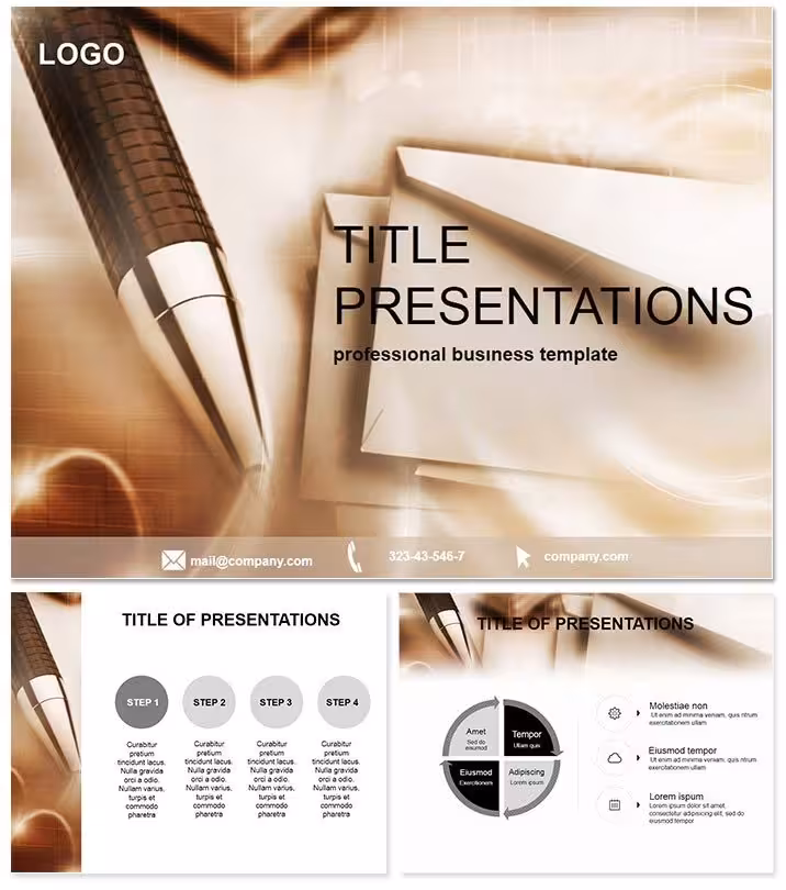 Strategic Sending SMS Keynote Template