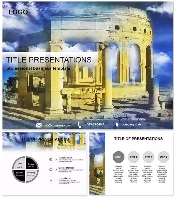 Ancient City PowerPoint Template Guide