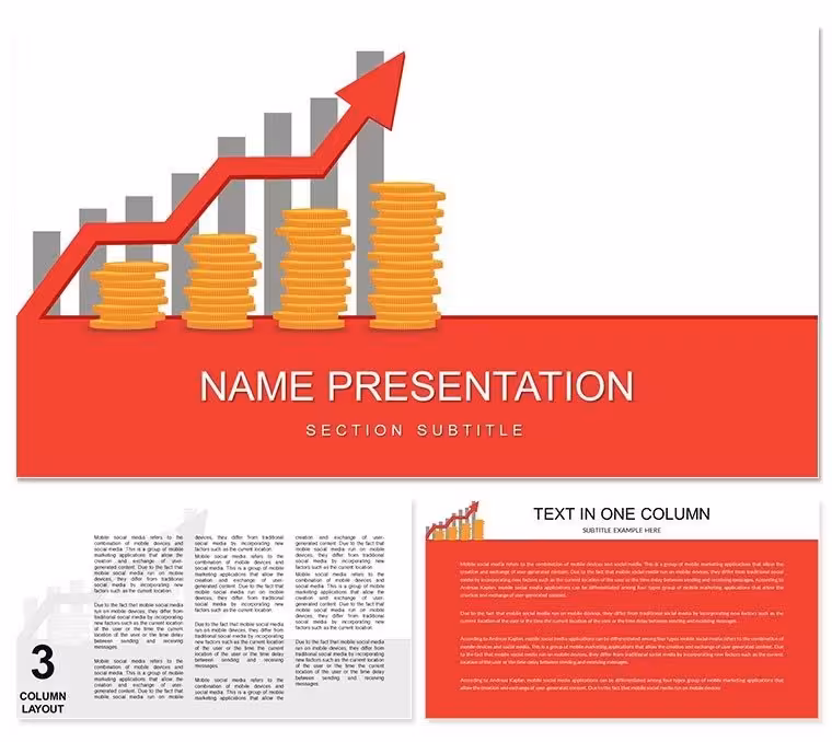 Profit and Loss Statement Keynote Themes - Presentation Template