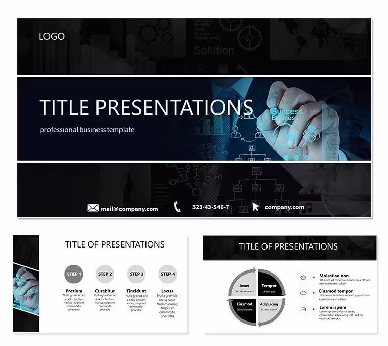 Marketing Solutions Keynote template
