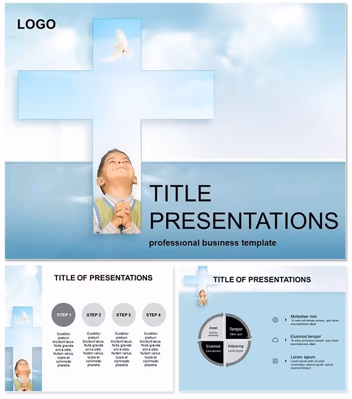 Prayer Keynote Template for Spiritual Insights