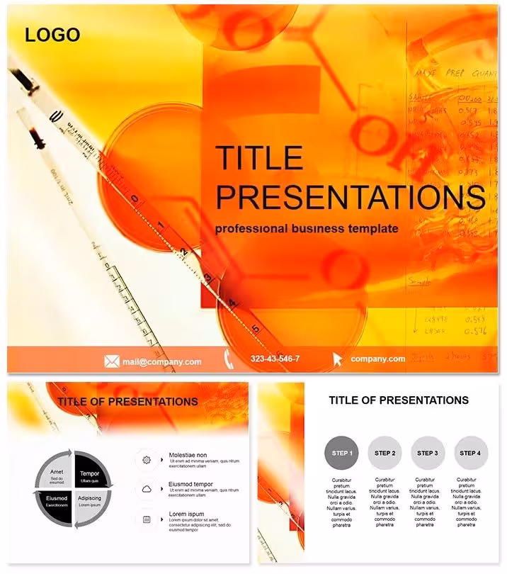 Chemistry Resources PowerPoint Template: Spark Reactions in Every Slide