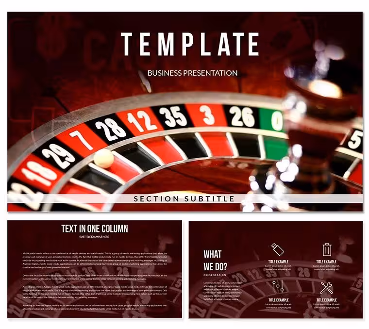 Roulette Strategy Keynote Diagram Template - Instant Download | ImagineLayout