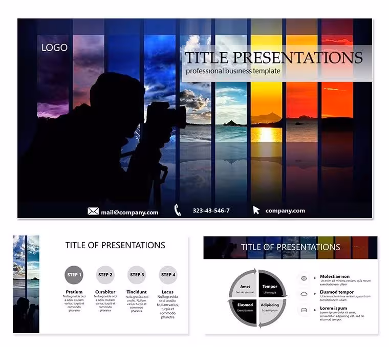 Photo Stock Keynote templates