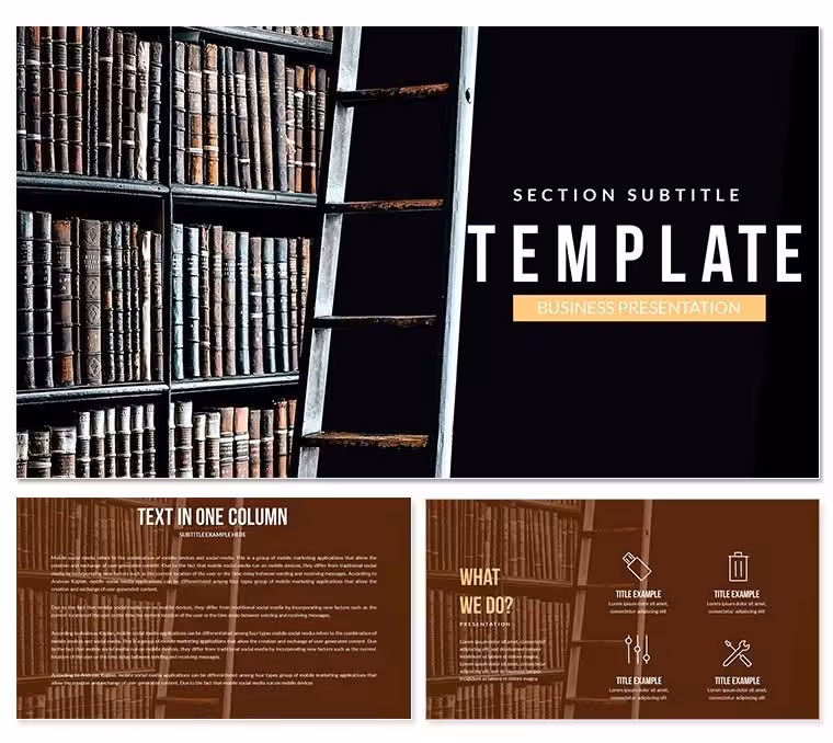 Public Library Keynote templates