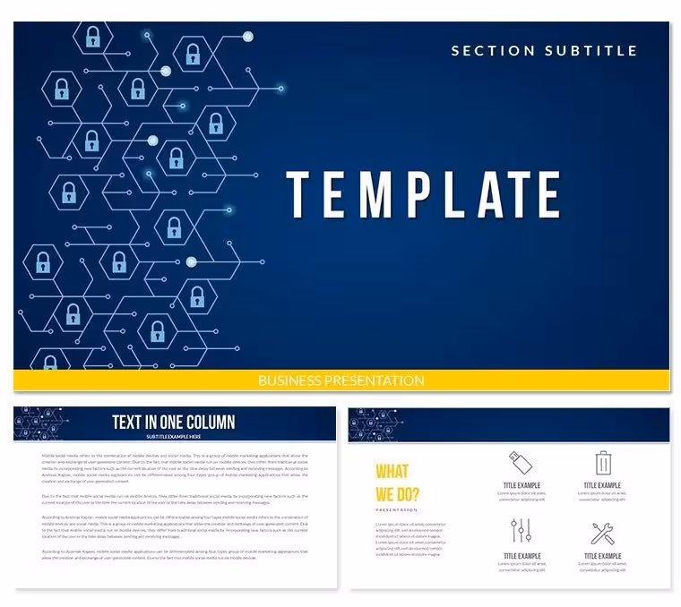 New Social Network Keynote templates