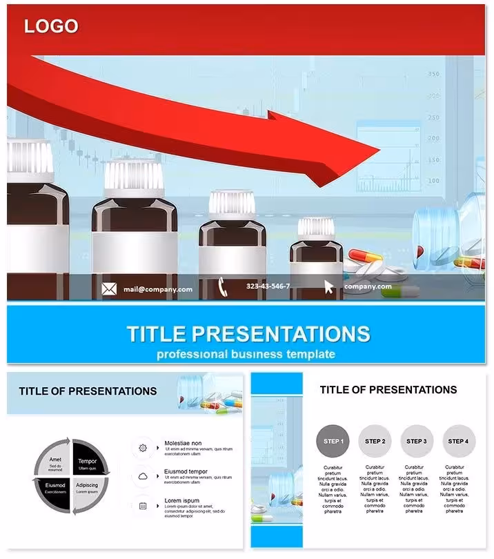 Medicaments PowerPoint Template: Prescribe Visual Vitality