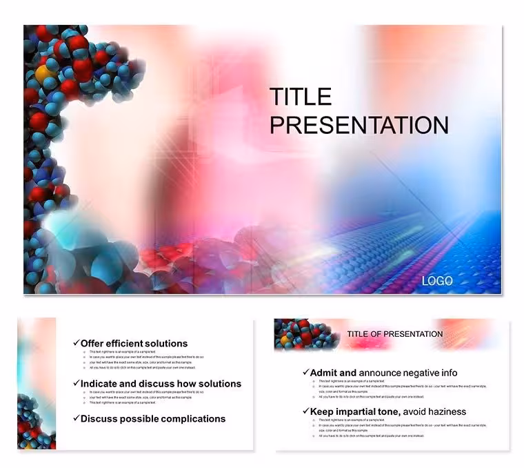 Molecule Structure Keynote Template