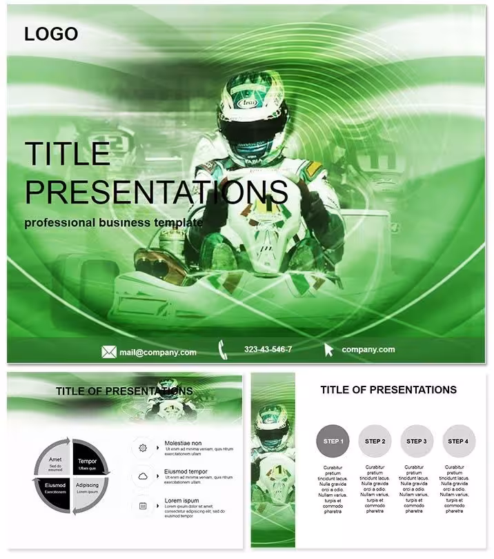 Racing Kart PowerPoint Template