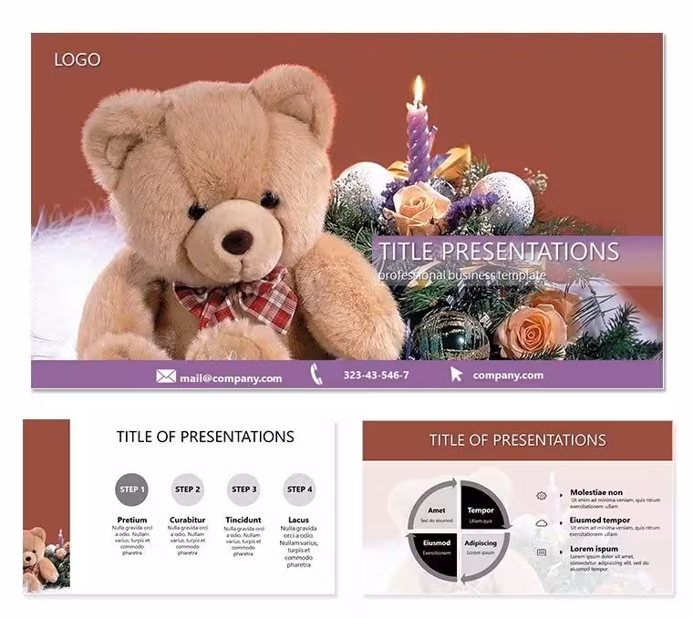 Holiday Cheer Keynote Themes - Festive Presentation Template