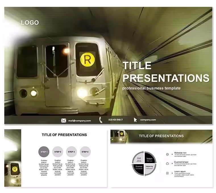 Subway Keynote Templates: Urban Mobility Mastery