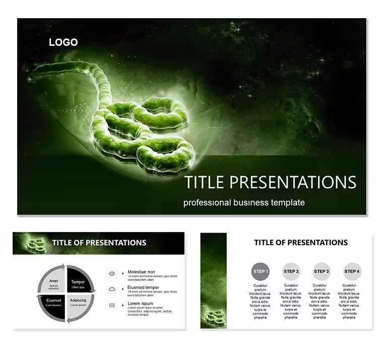 Mutating Ebola PPT Template: Dynamic Visuals