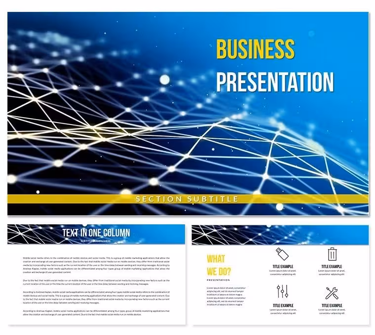 Sustainable Development Keynote templates - Themes