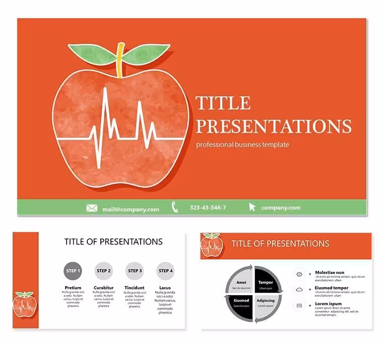 Useful apples Keynote templates