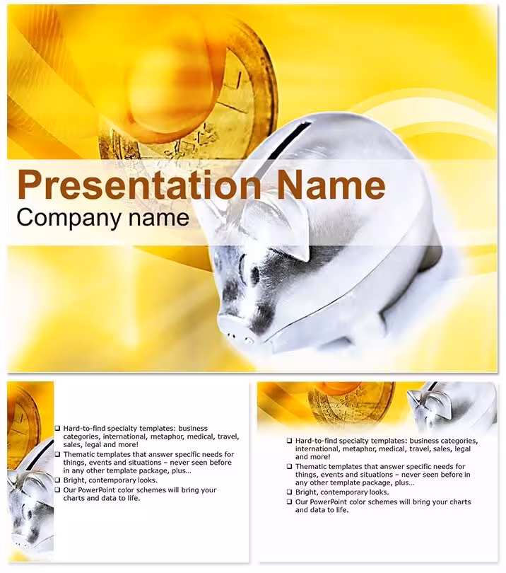 Save Money Keynote Template: Chart Your Path to Prosperity