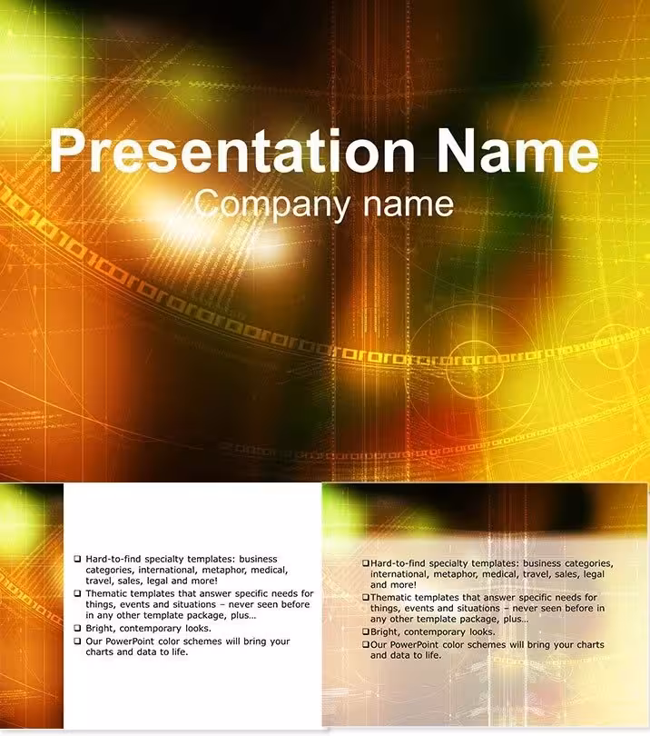 Engaging Diffuse Color Abstract Keynote Template