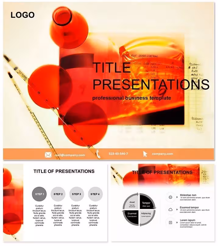 Laboratory Equipment Keynote Template