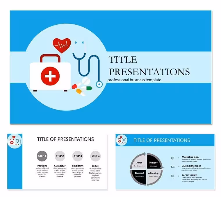 Symptoms and Treatment Keynote Template - Download Design Presentation