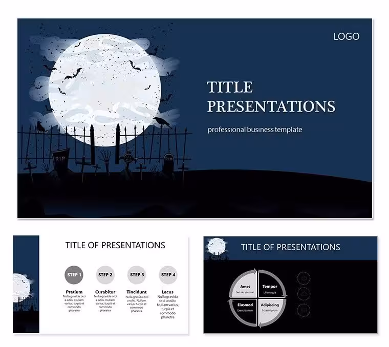 Holiday Mystery and Horror Keynote Template Presentation