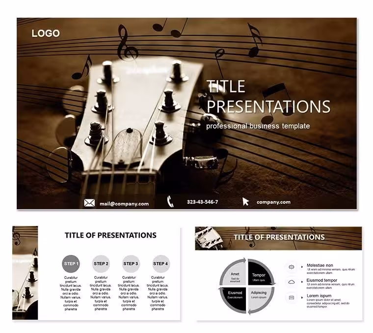 Tuning Your Guitar Keynote Templates