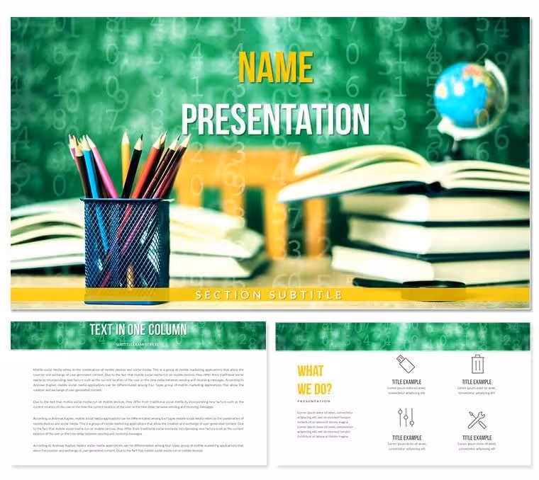Study Program Keynote Template for Presentations