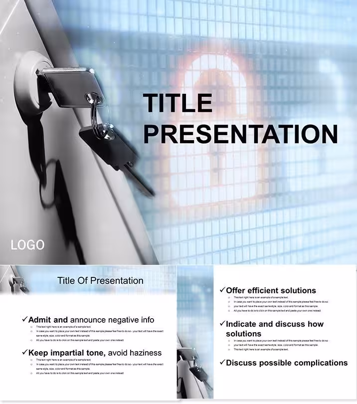 Online Safety Education PPT Template