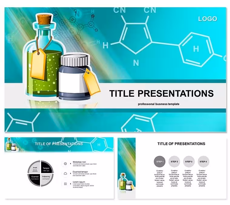 Chemical Reagents Essentials PowerPoint Template