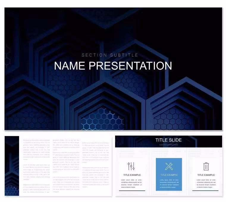 Design Presentation Keynote Template: Fuel Your Creative Fire