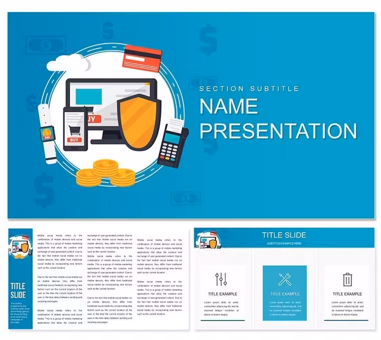 Secure Payments Keynote Template for Trustworthy Presentations