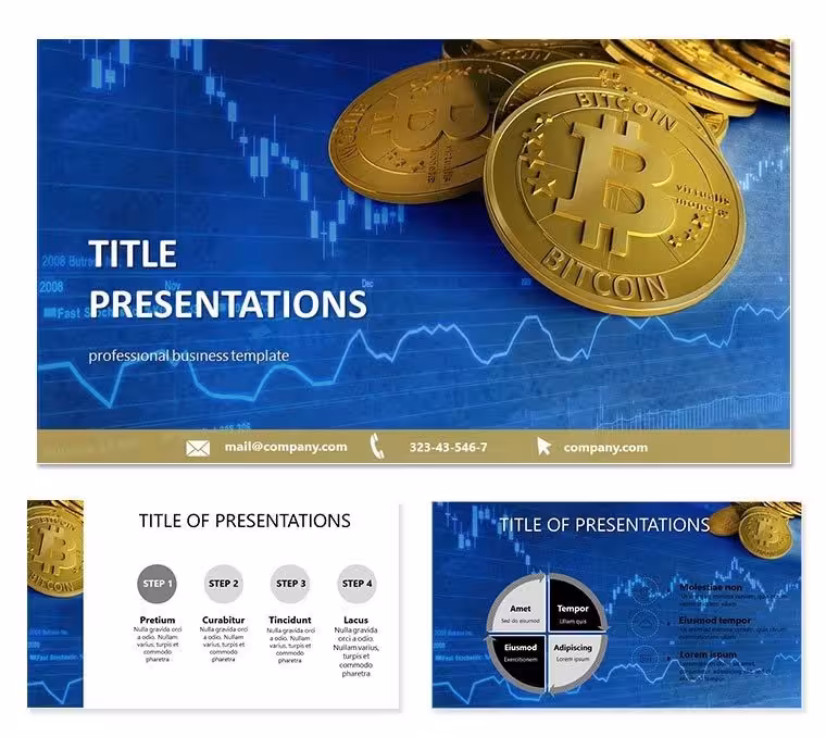 Bitcoin in life Keynote templates