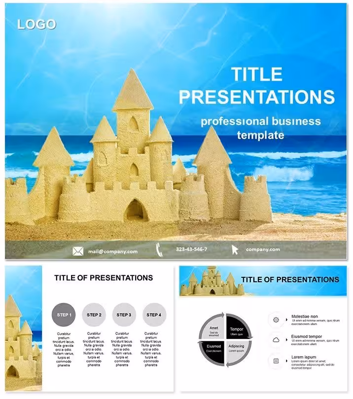 Sand Castle Keynote Template: Sculpt Your Story from the Shoreline