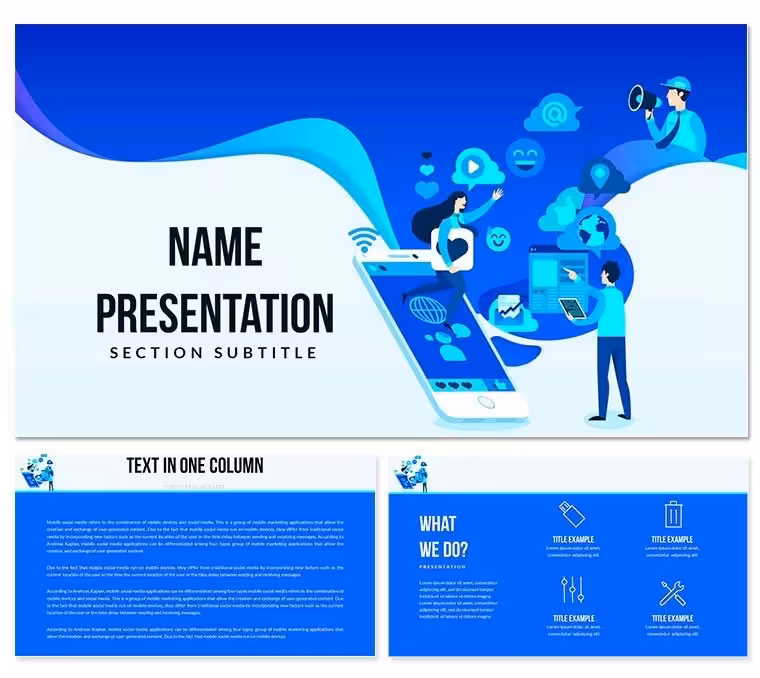 Smartphone Keynote Templates | Download Presentation