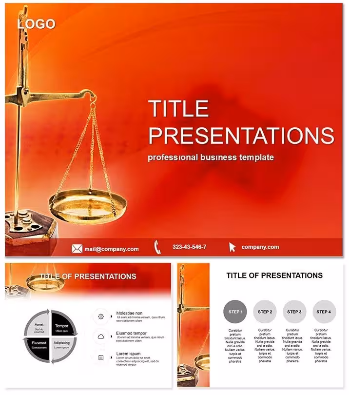 Law Degree PowerPoint Template