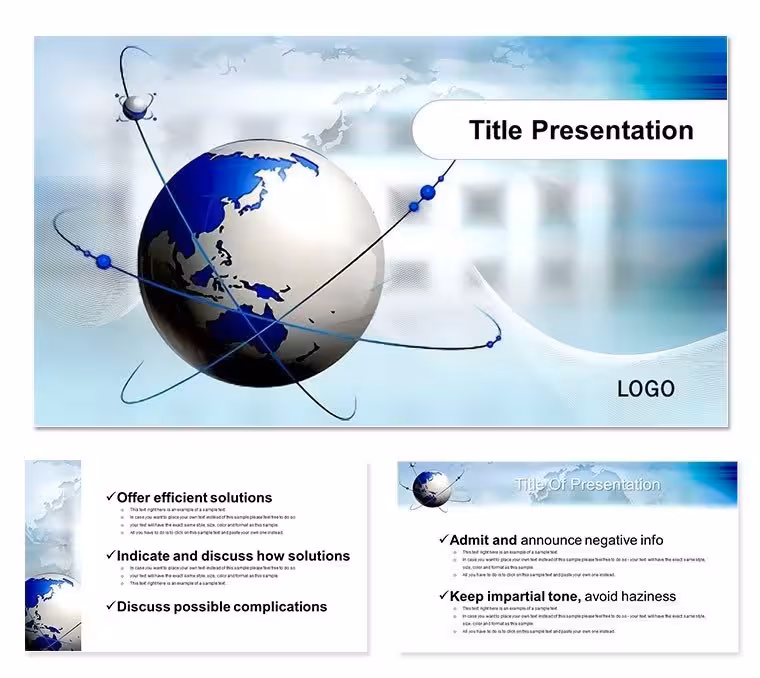 Global Movement Keynote Template: Shift Spectrum