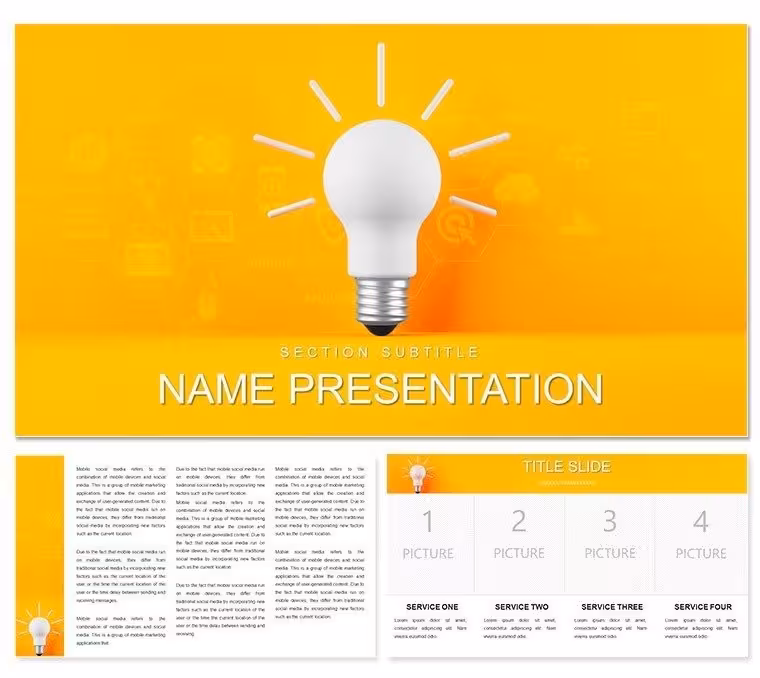 Business Ideas Keynote Template: Pitch Like a Pro
