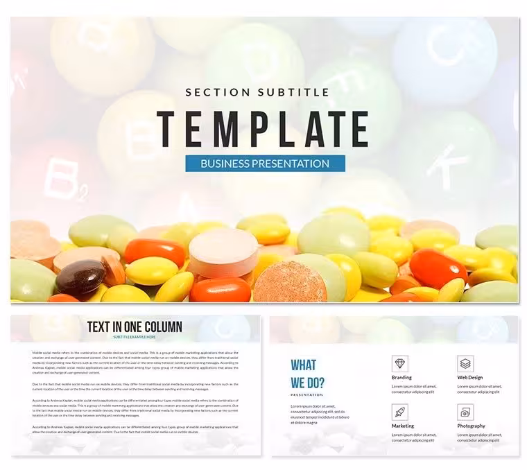 Vitamin Keynote template